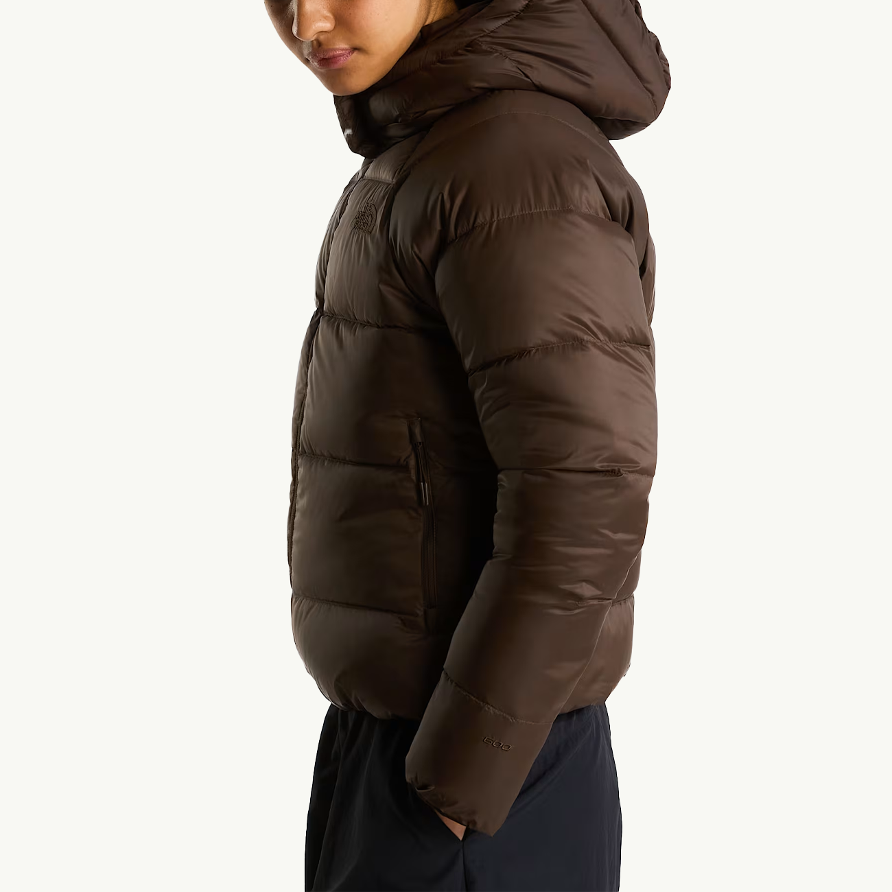 Women’s Hydrenalite City Down Hooded Jacket - Dark Chestnut