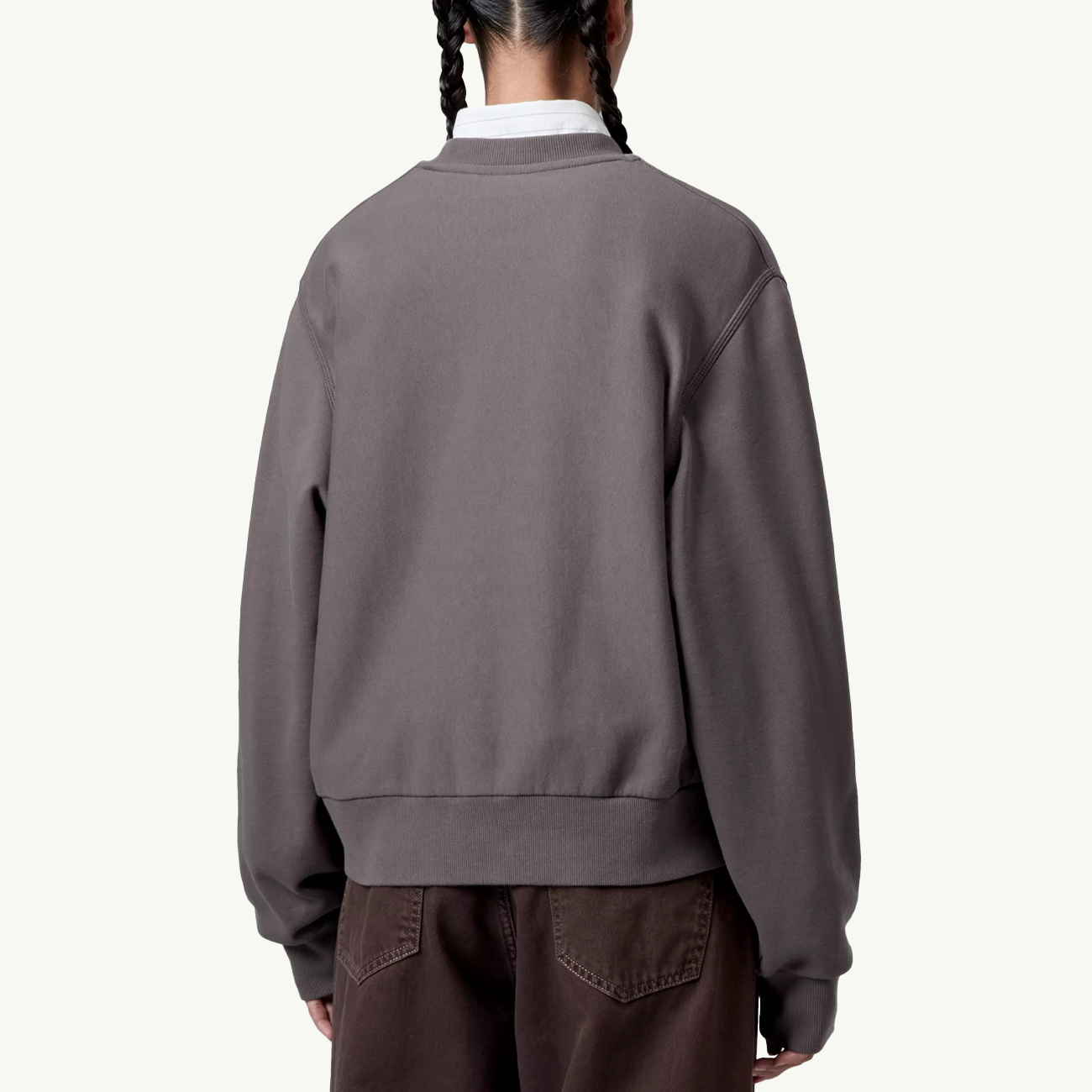 American Script Sweatshirt - Porphyry