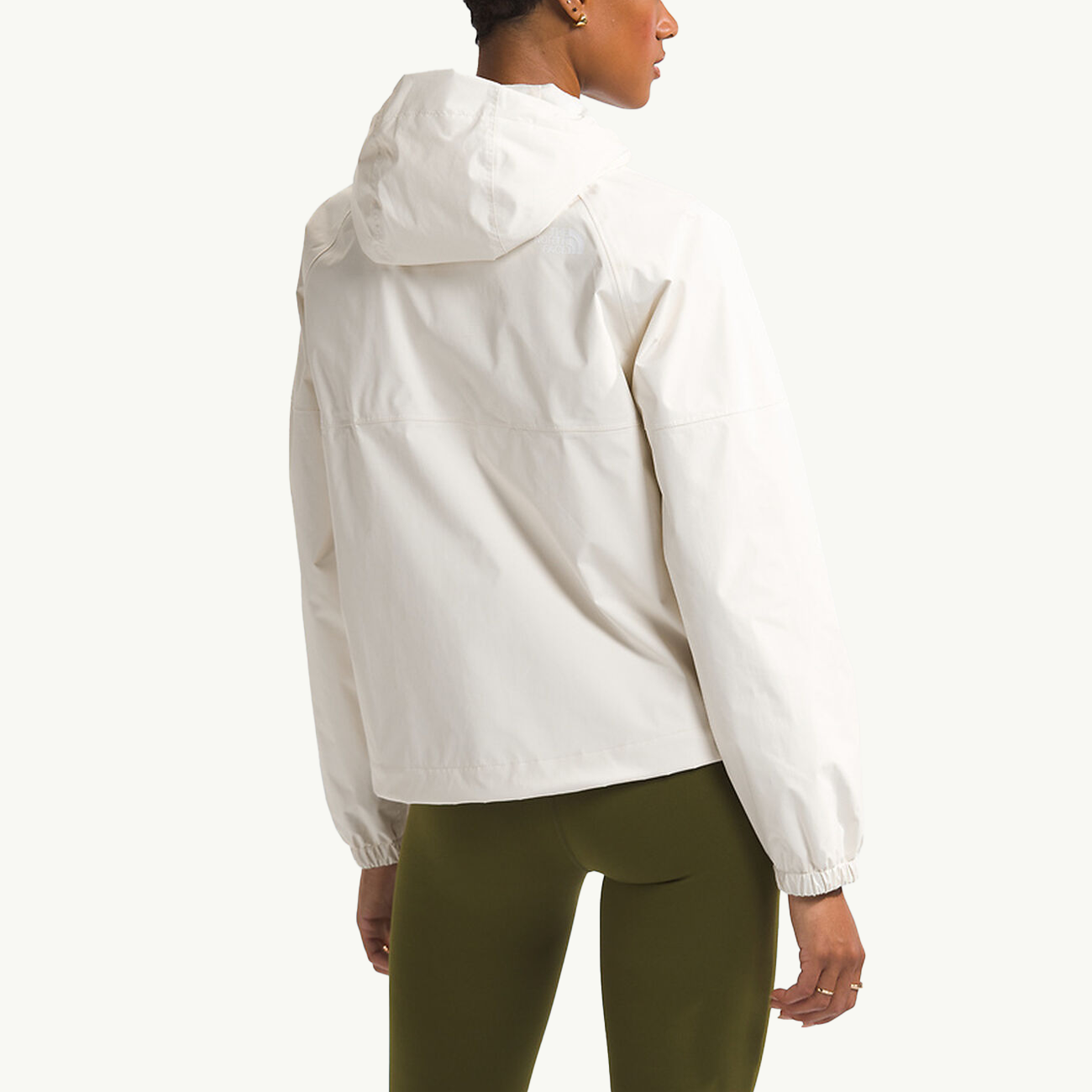 Women's Antora Rain Hoodie - White Dune