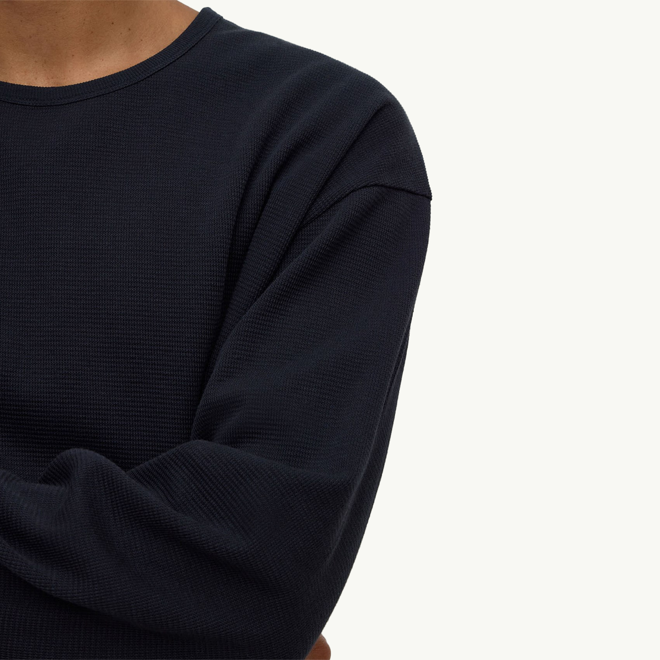 Layne Long Sleeve Tee - True Navy