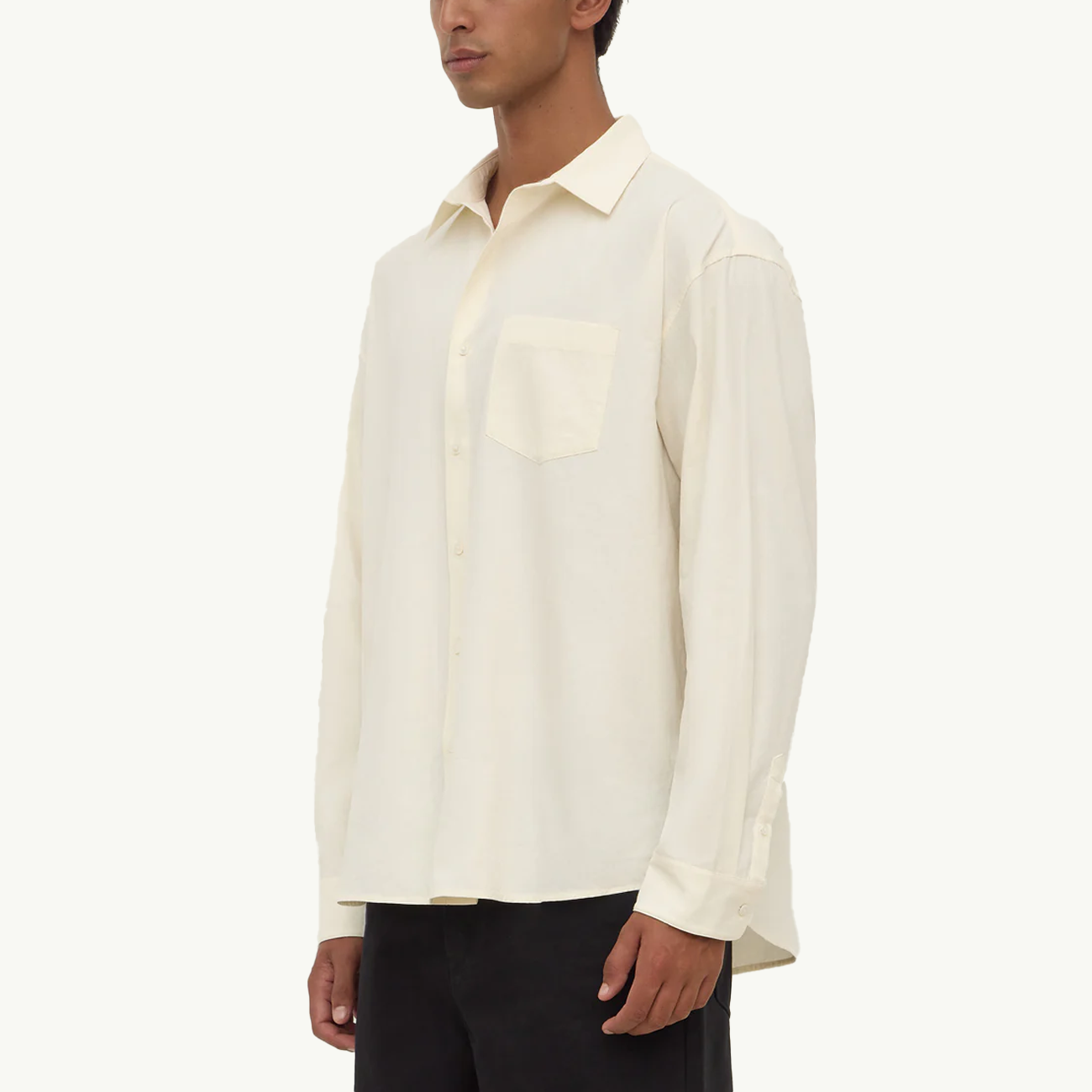 Finn Longsleeve Shirt - Cream