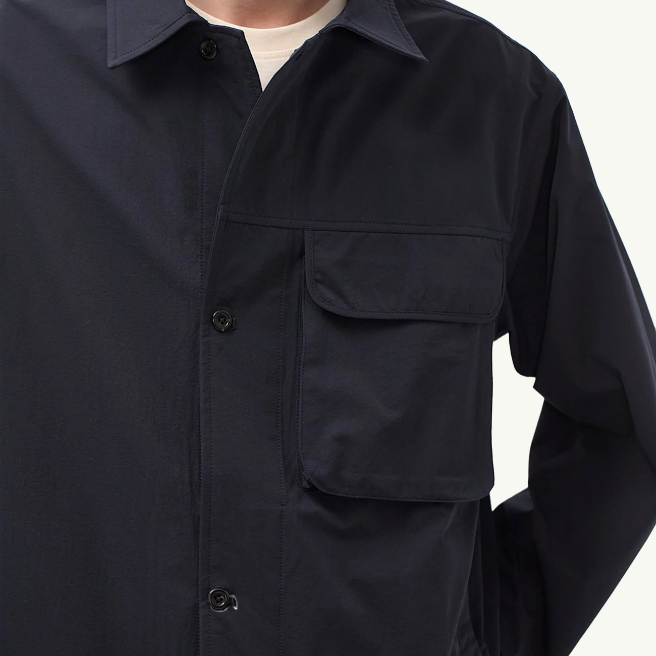 Mols Commuter Overshirt - Dark Navy