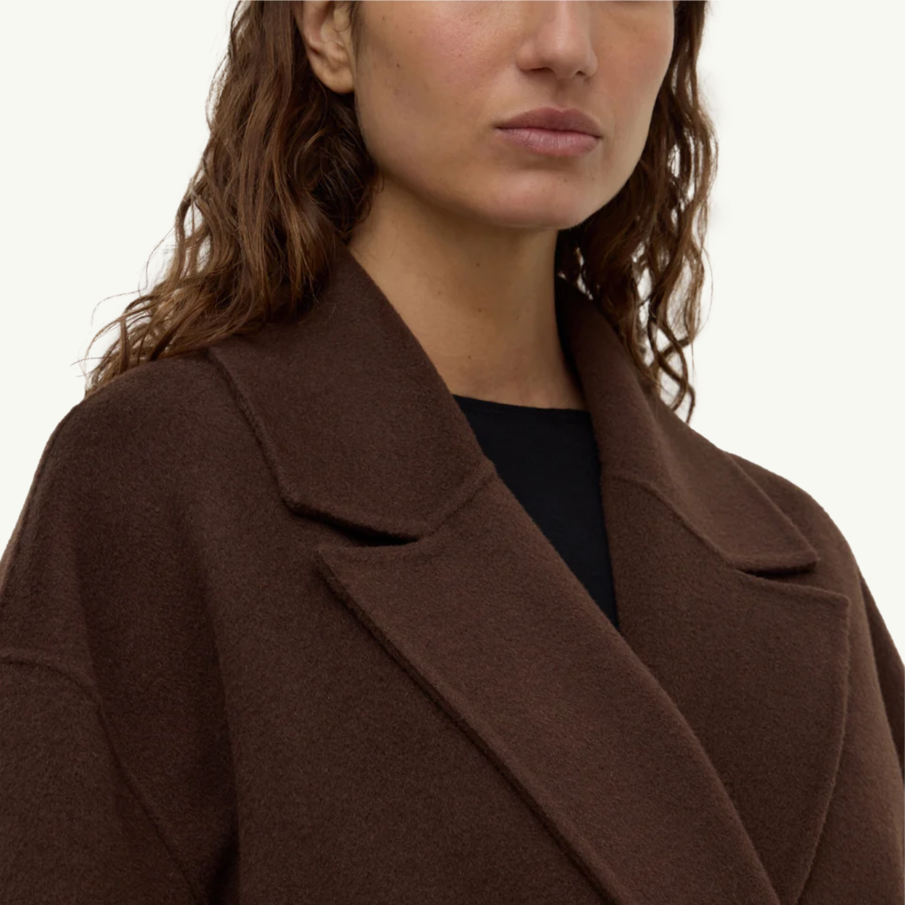 Ivy Wool Coat - Ganache