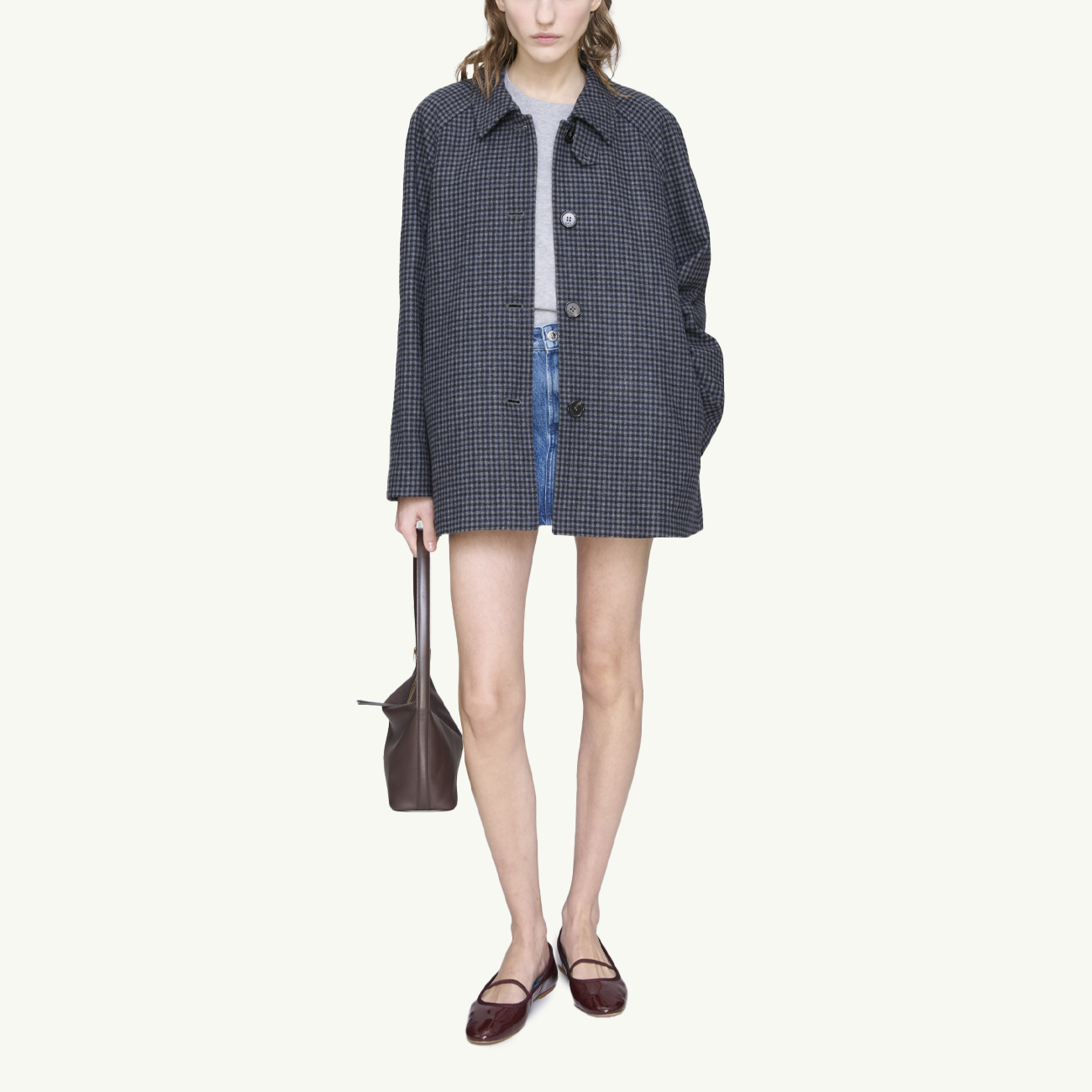 Ambre Coat - Anthracite