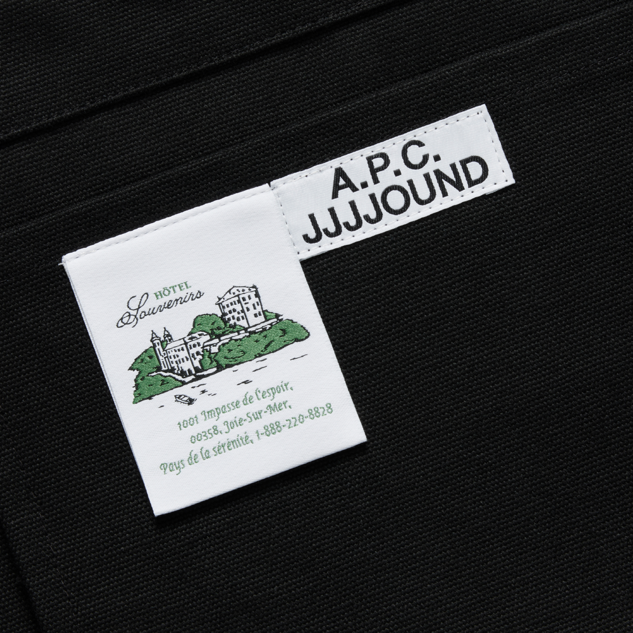 A.P.C. x JJJJound Tote Bag - Noir