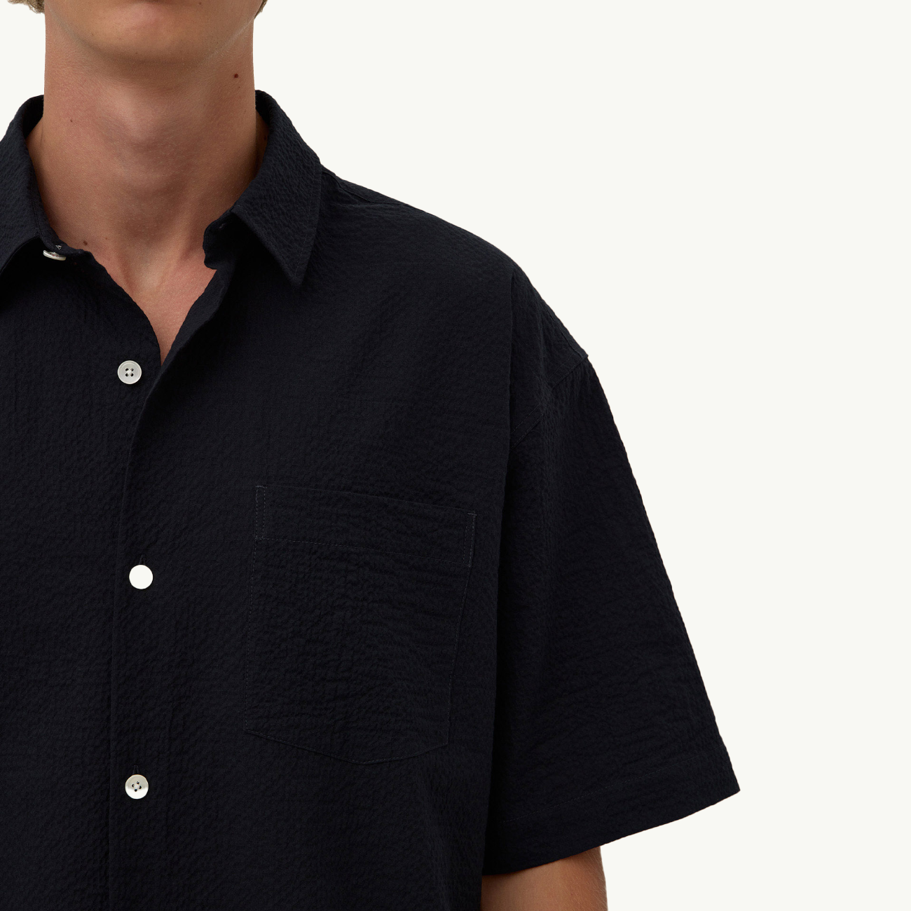 Raine Short Sleeve Shirt - True Navy
