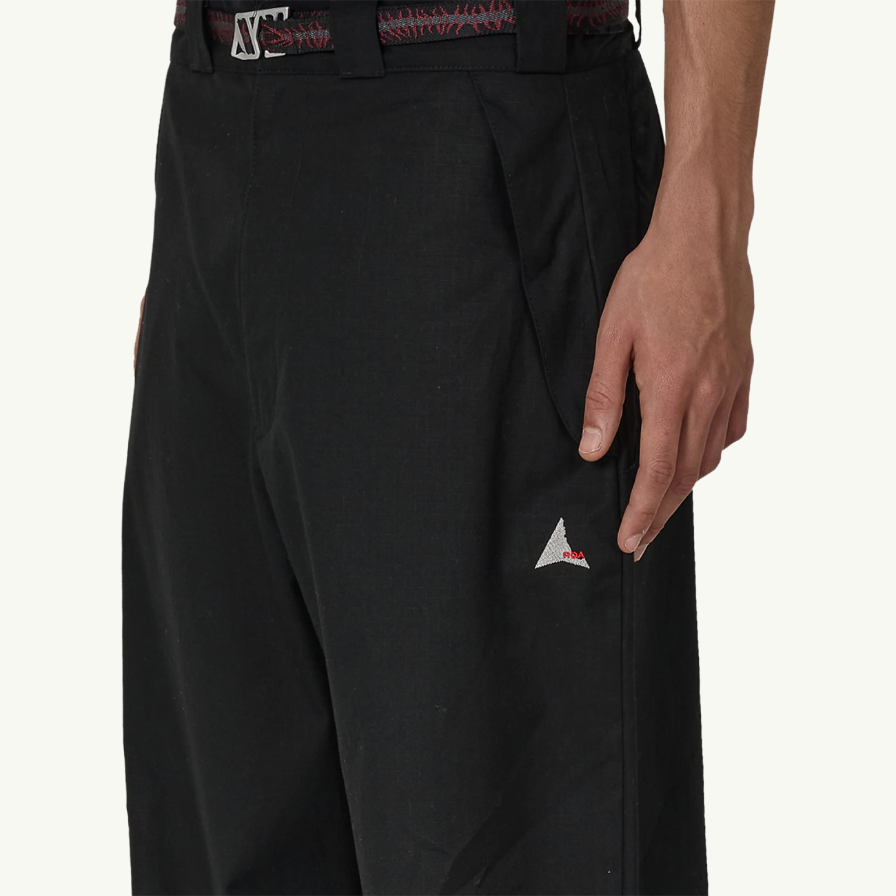 Centipede Buckle Chino Pant - Black