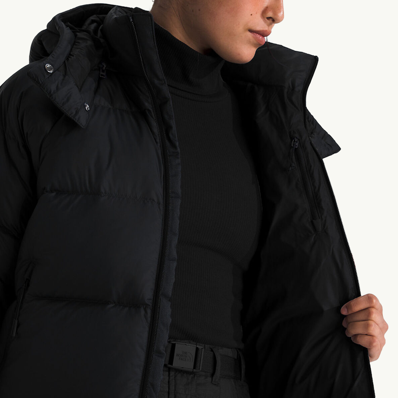 Women’s Hydrenalite City Down Hooded Jacket - TNF Black