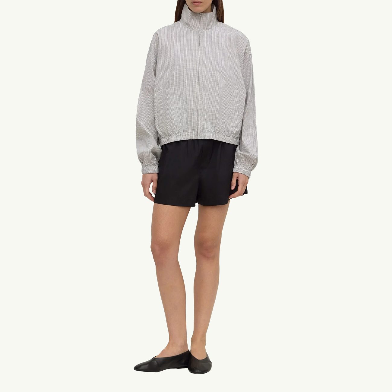 Phoenix Cotton Jacket - Micro Check