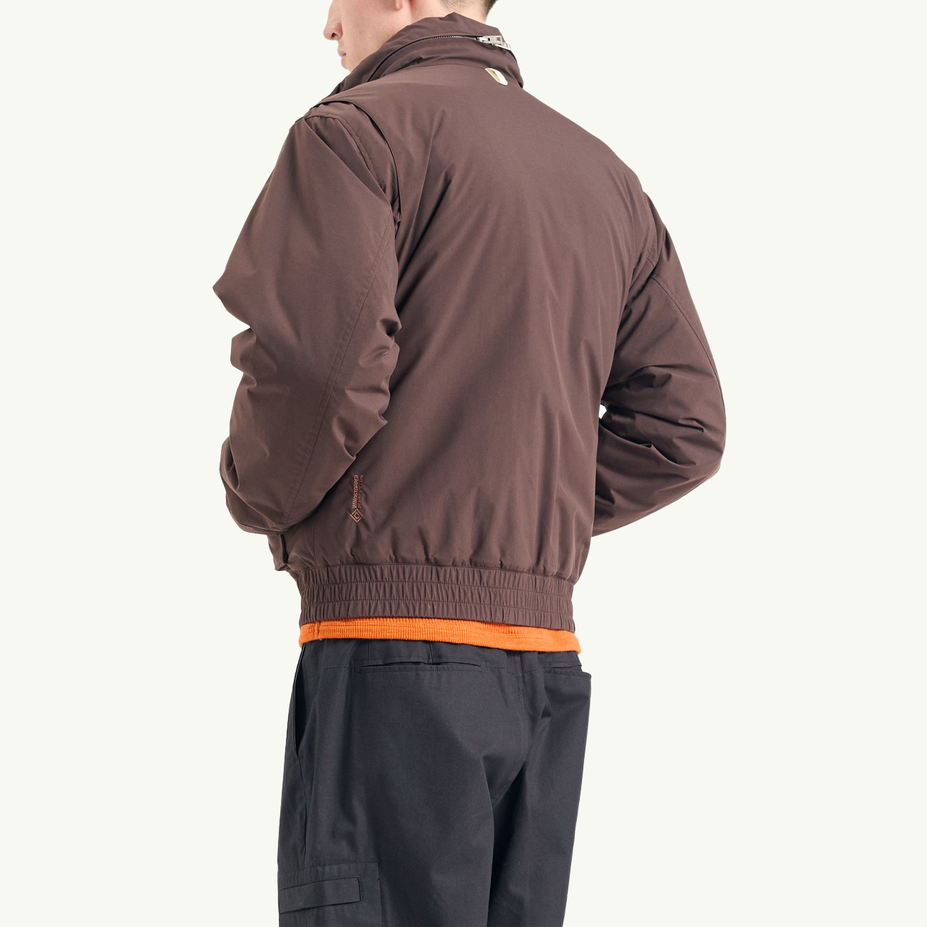 Kastrup Gore-Tex Windstopper Bomber Jacket - Seal Brown