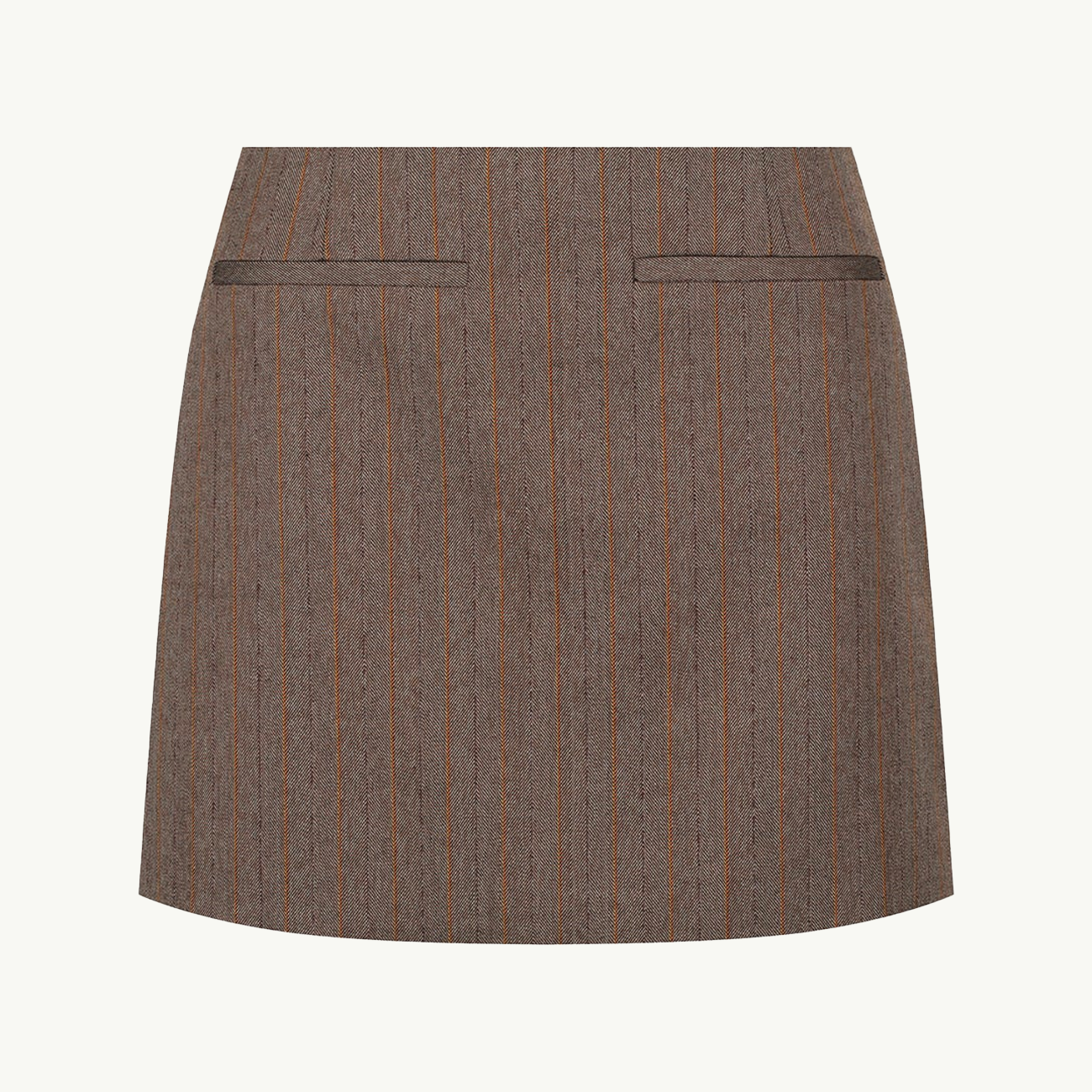 Bridget Micro Mini Skirt - Pinstripe