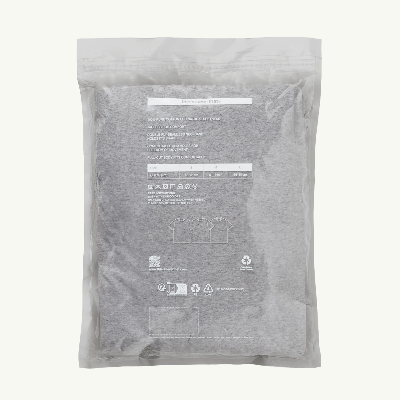 3 Tagless T-Shirts - Multi