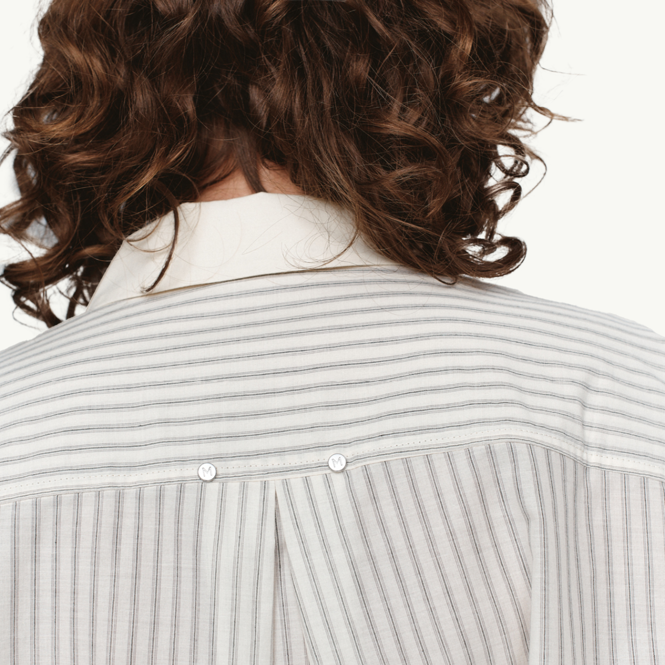 Edie Shirt - Grey Stripe