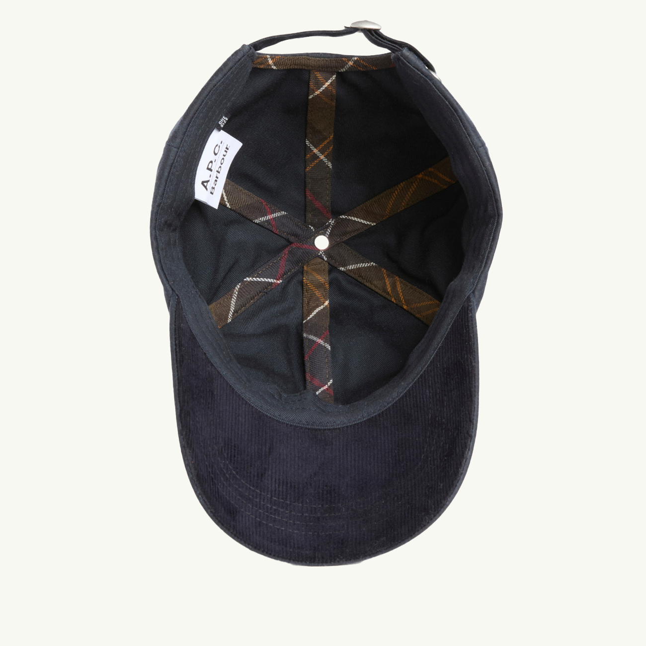 Barbour x A.P.C. Wax Cap - Dark Navy