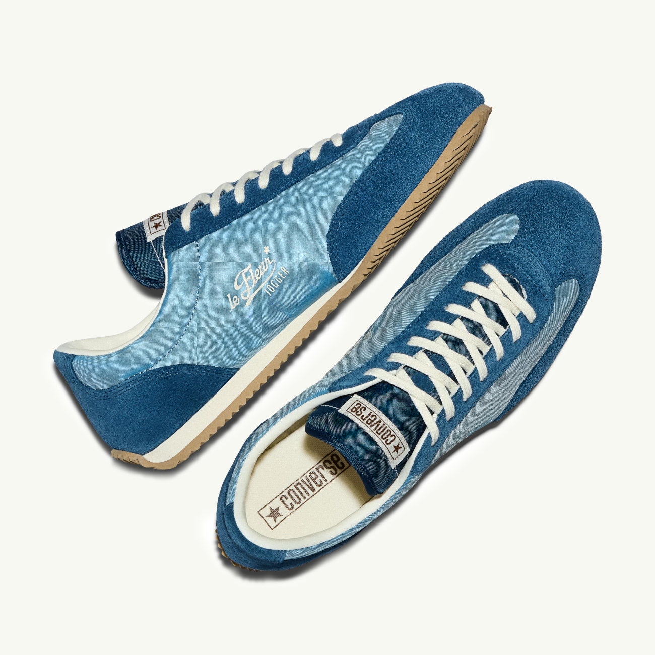 Converse X Le Fleur Jogger 1908 - Cameo Blue/Deep Dive/Brown