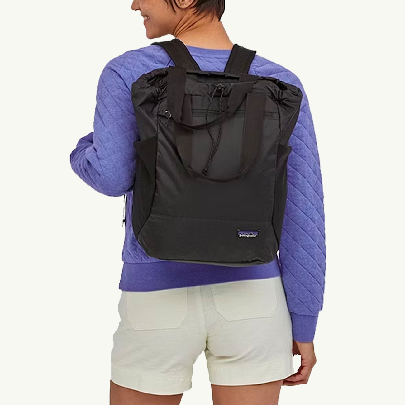 Ultralight Black Hole Tote Pack - Black