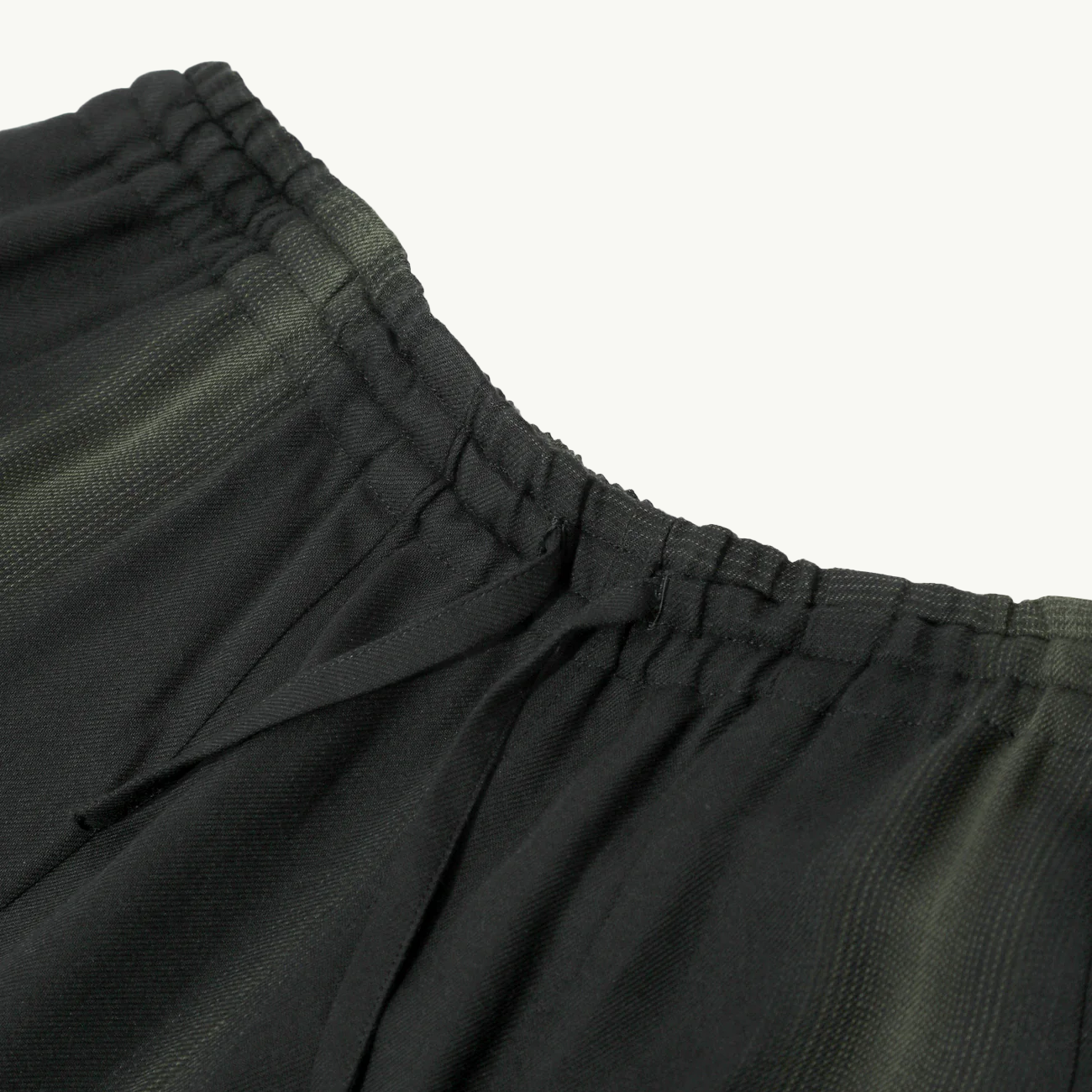 H.D. Pant Rayon Plaid - Black