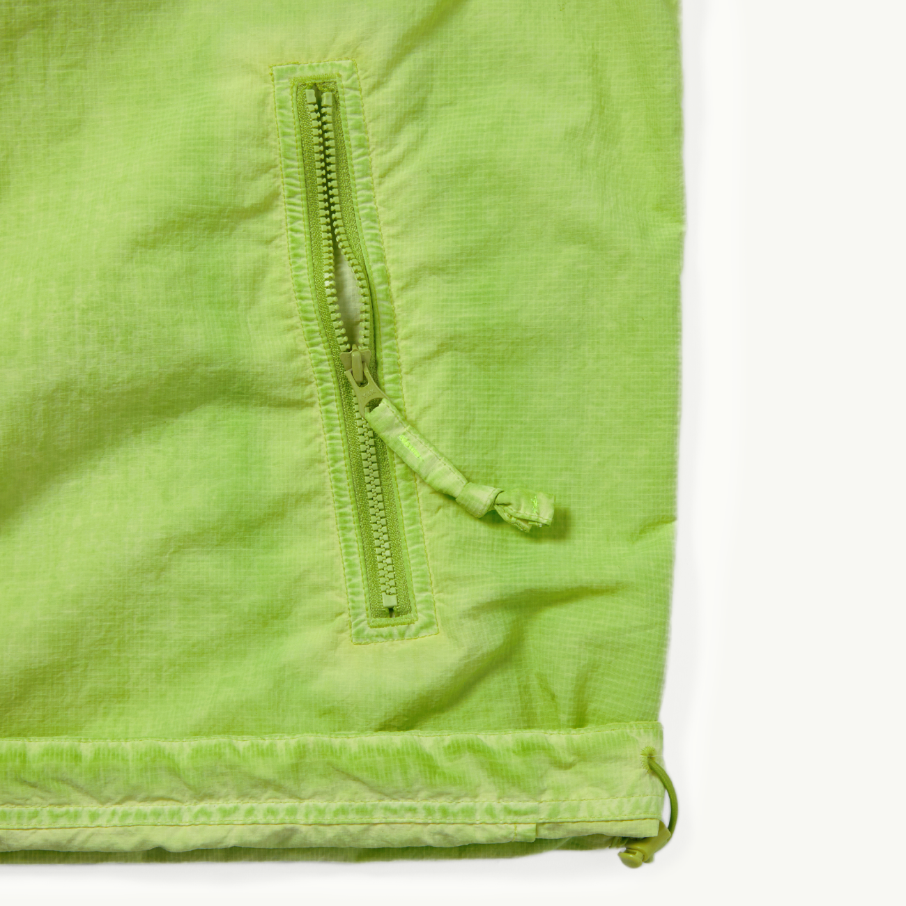 this is never that x Gramicci Overdyed Light Jacket - Light Green