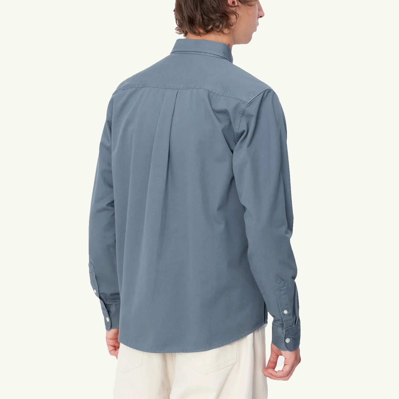 LS Madison Shirt - Positano/Wax