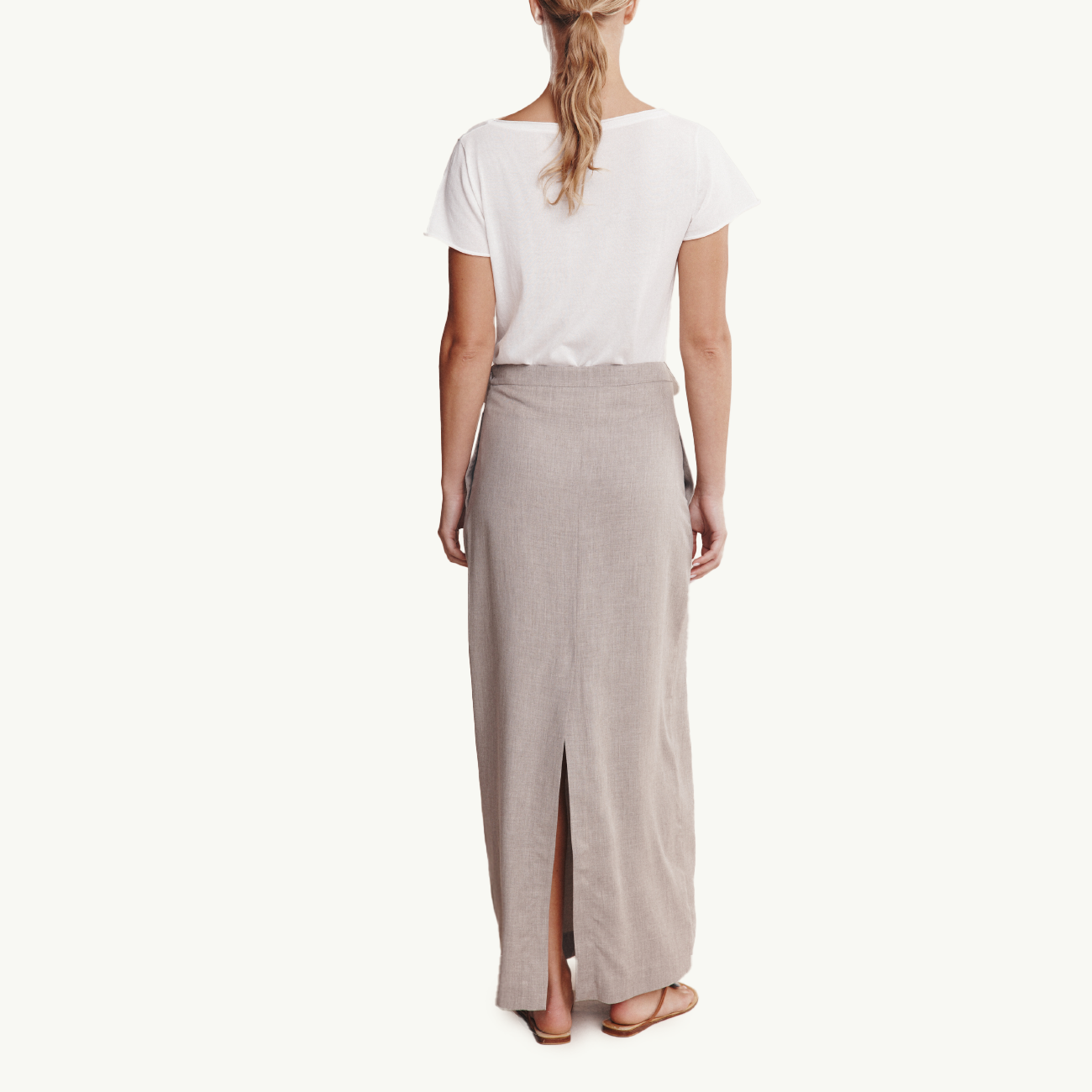 Beca Skirt - Grey Marle