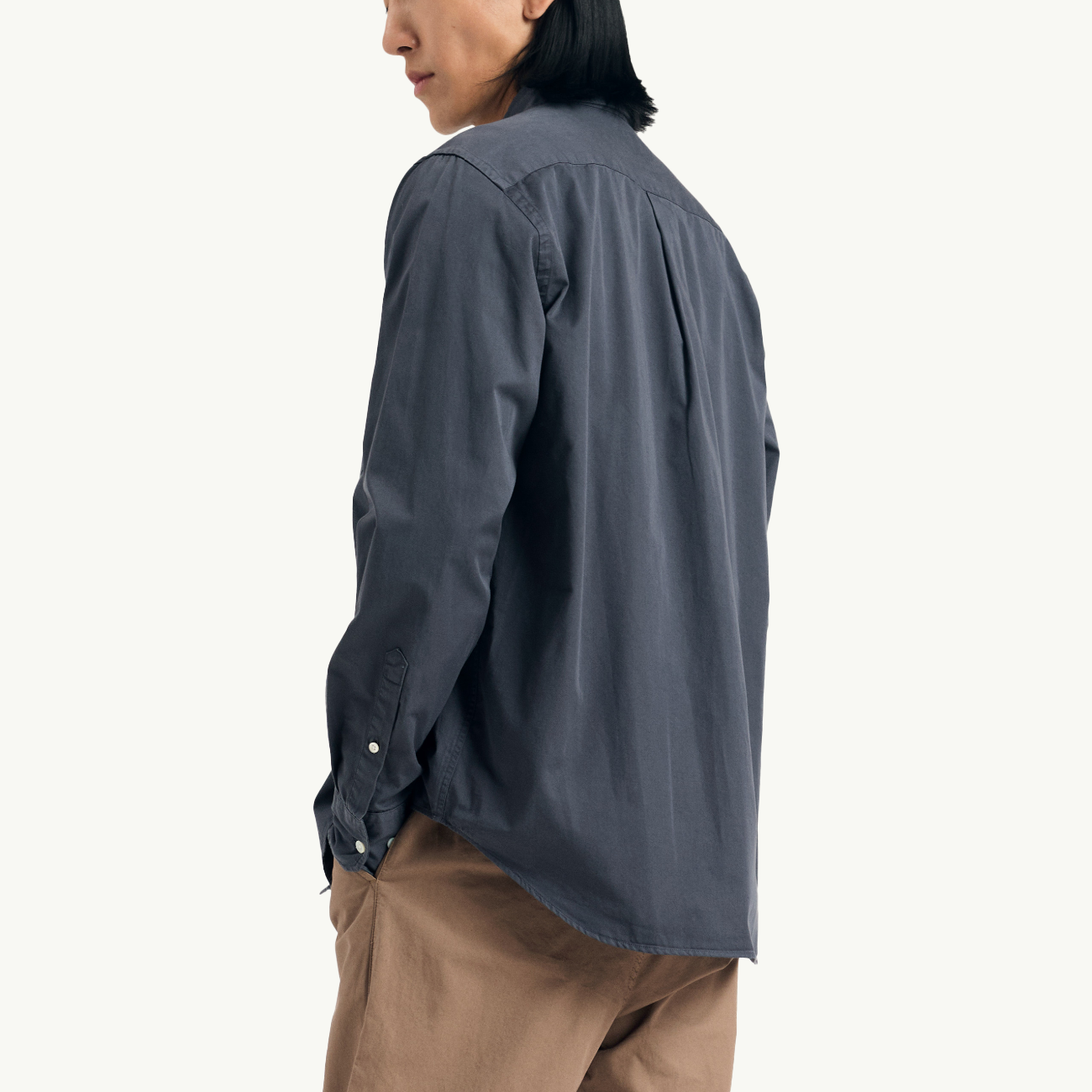 Algot Twill Shirt - Graphite