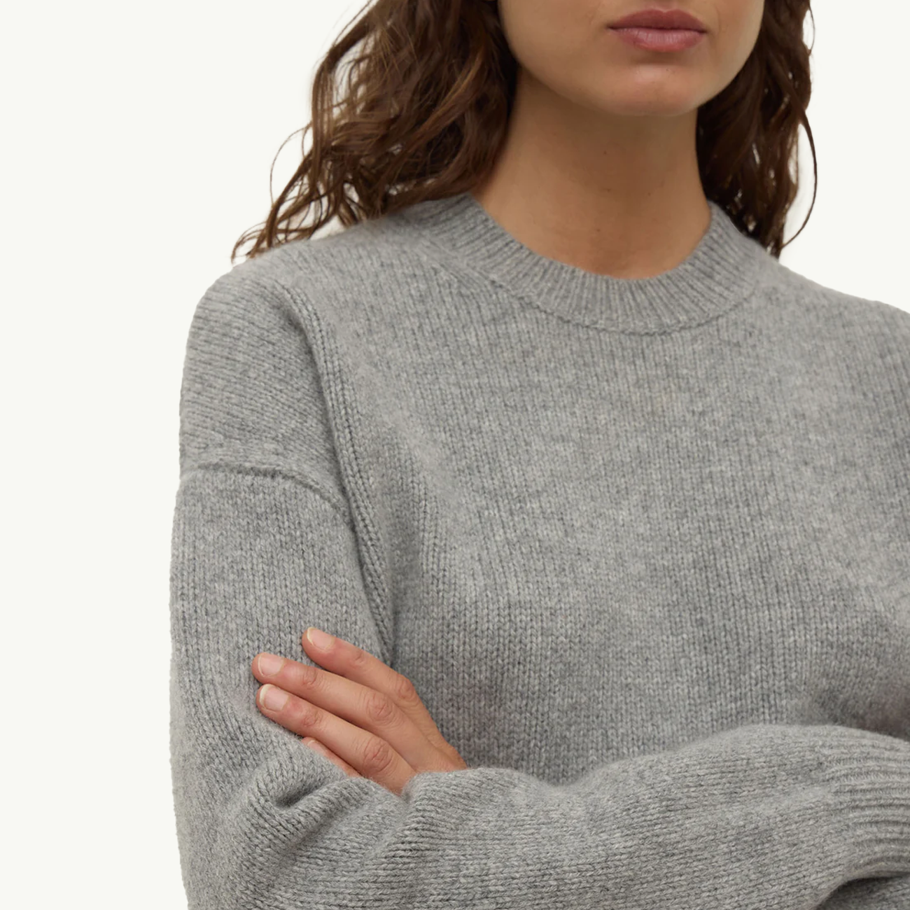 Benny Knit - Grey Marle