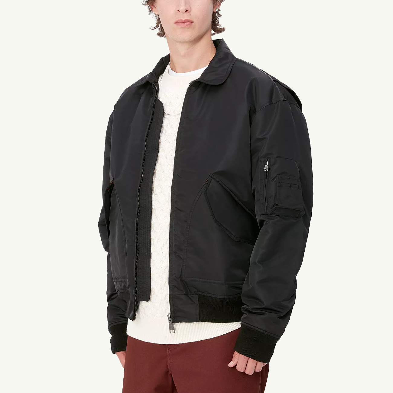 Olten Bomber - Black/Tumeric