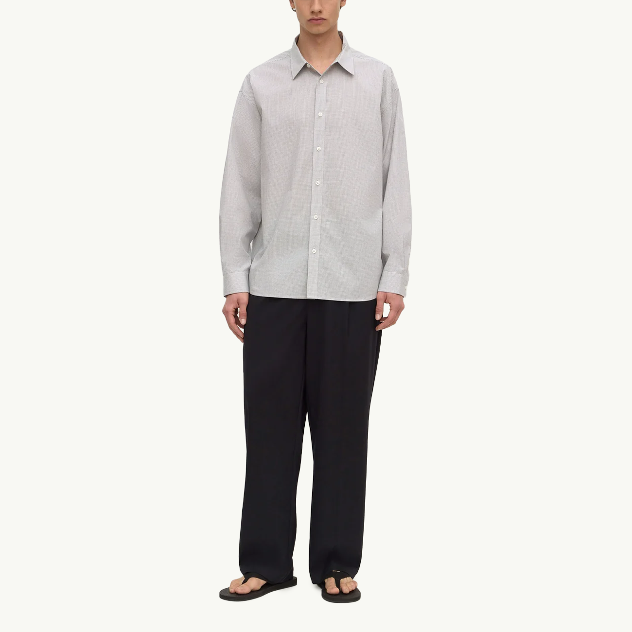 Phoenix Long Sleeve Shirt - Micro Check