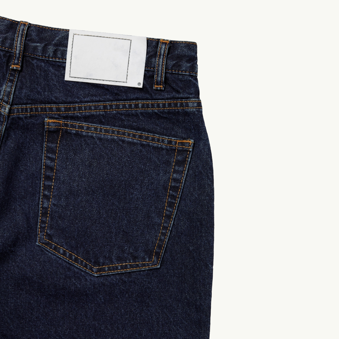 Relaxed Jeans - One Wash