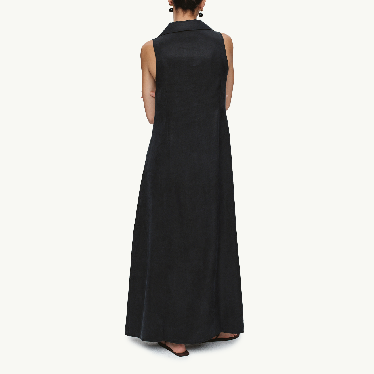 Foundations Sleeveless Dress - Black