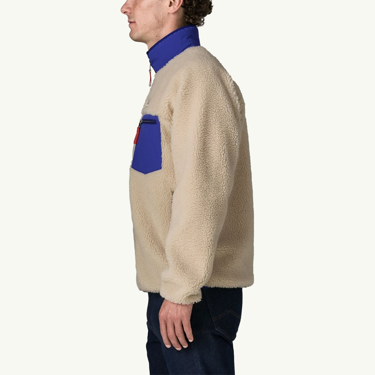 Classic Retro-X Jacket - Dark Natural/Cobalt Blue