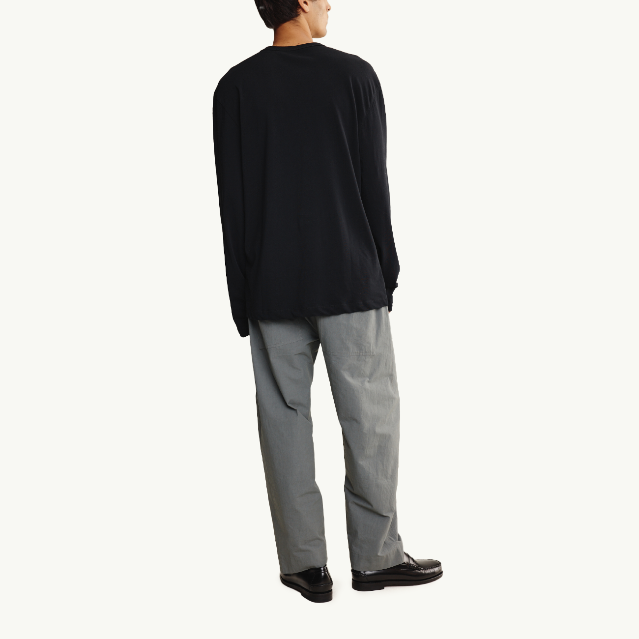 Kosta Long Sleeve Tee - Black