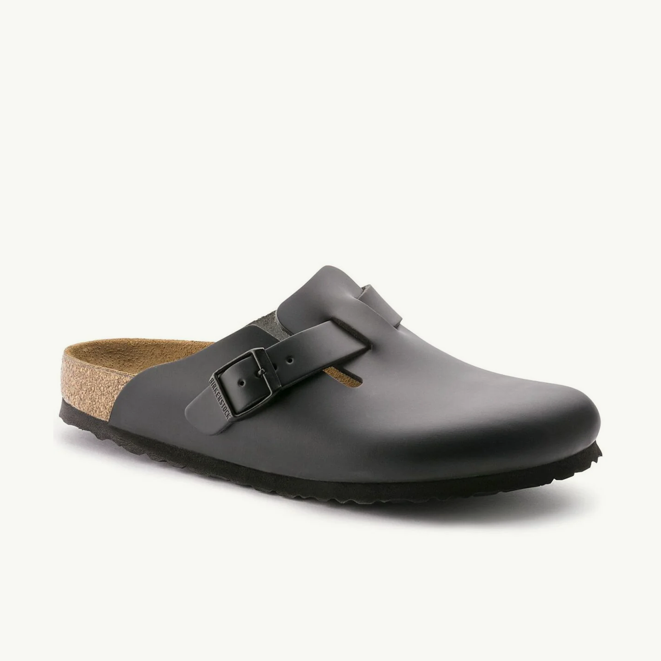 Boston Smooth Leather Regular - Black