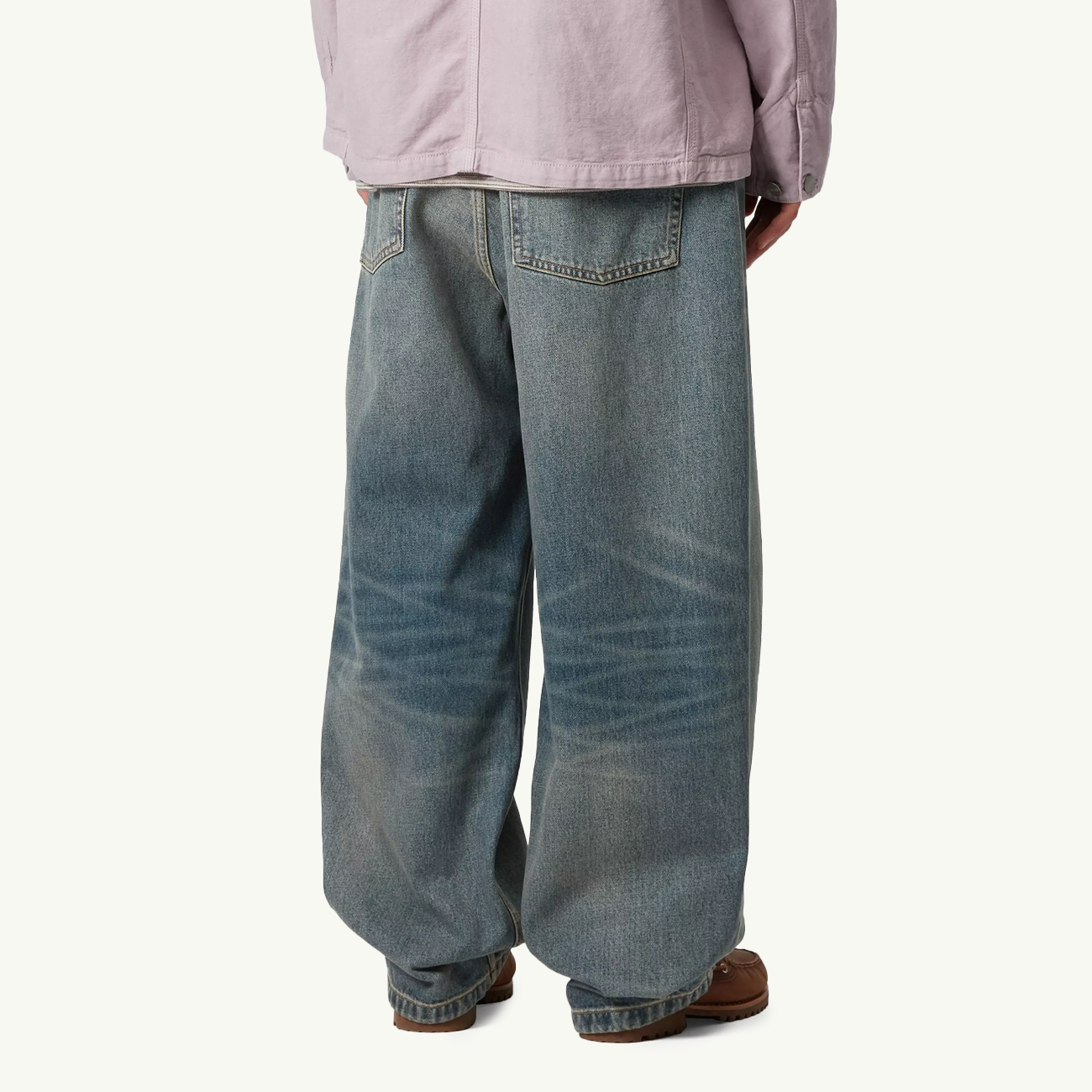 Brandon Pant - Blue Worn Used Wash