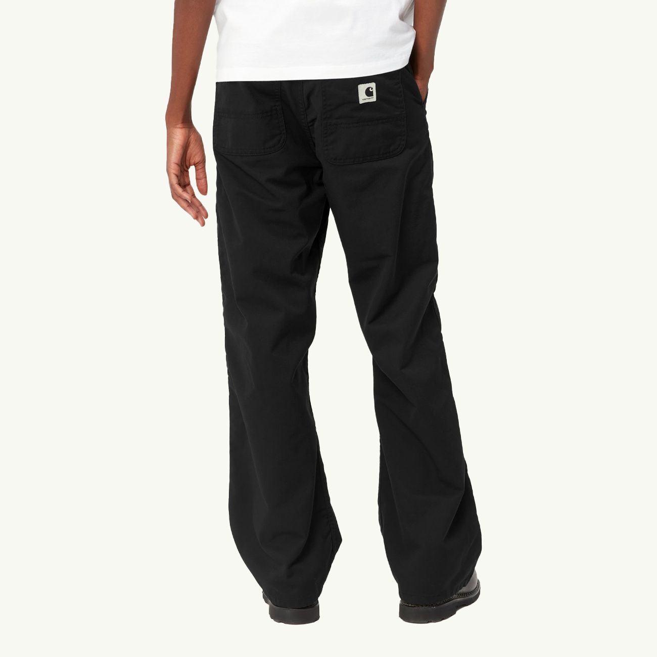 Women's Simple Pant - Black Rinsed