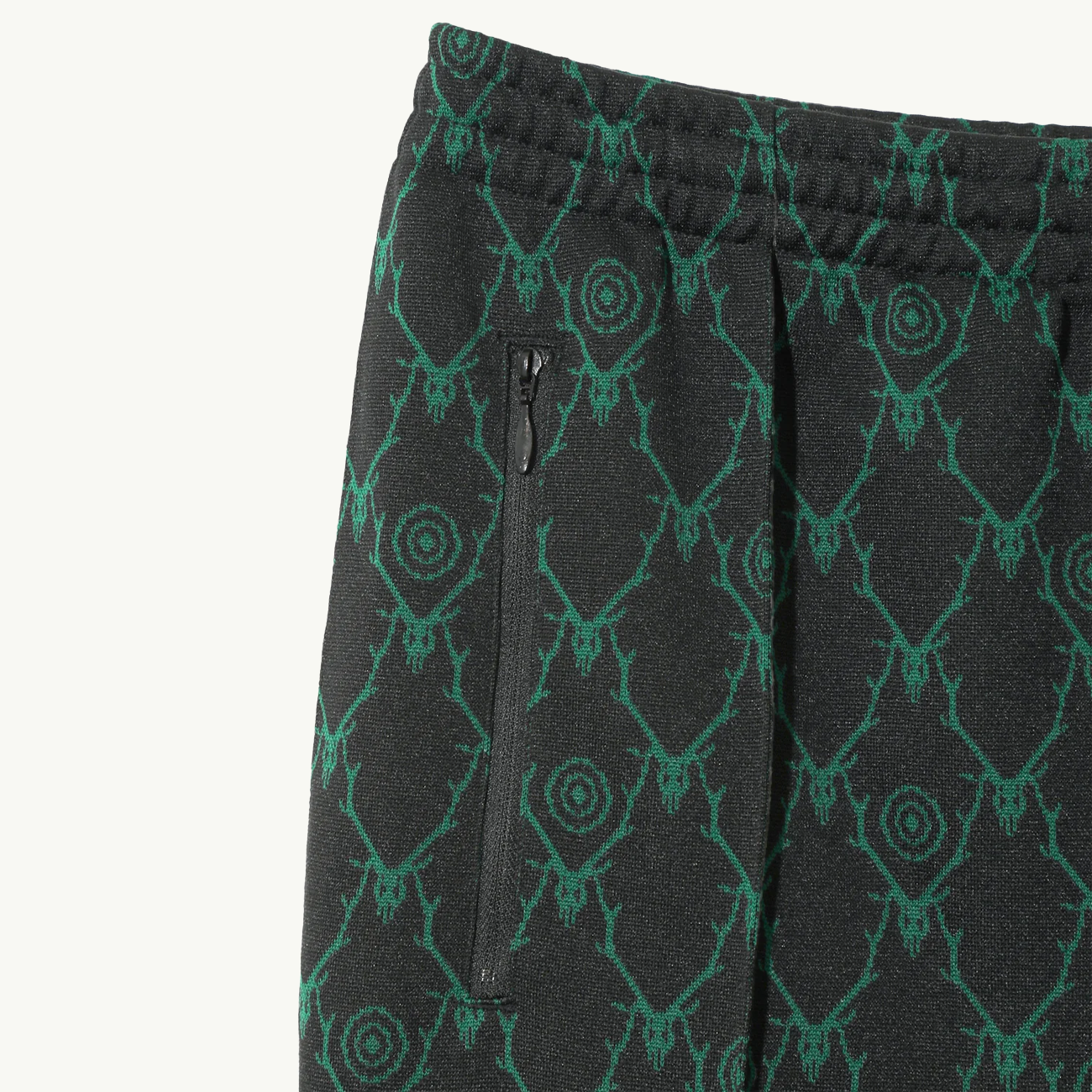 Trainer Pant Poly Jacquard - Black