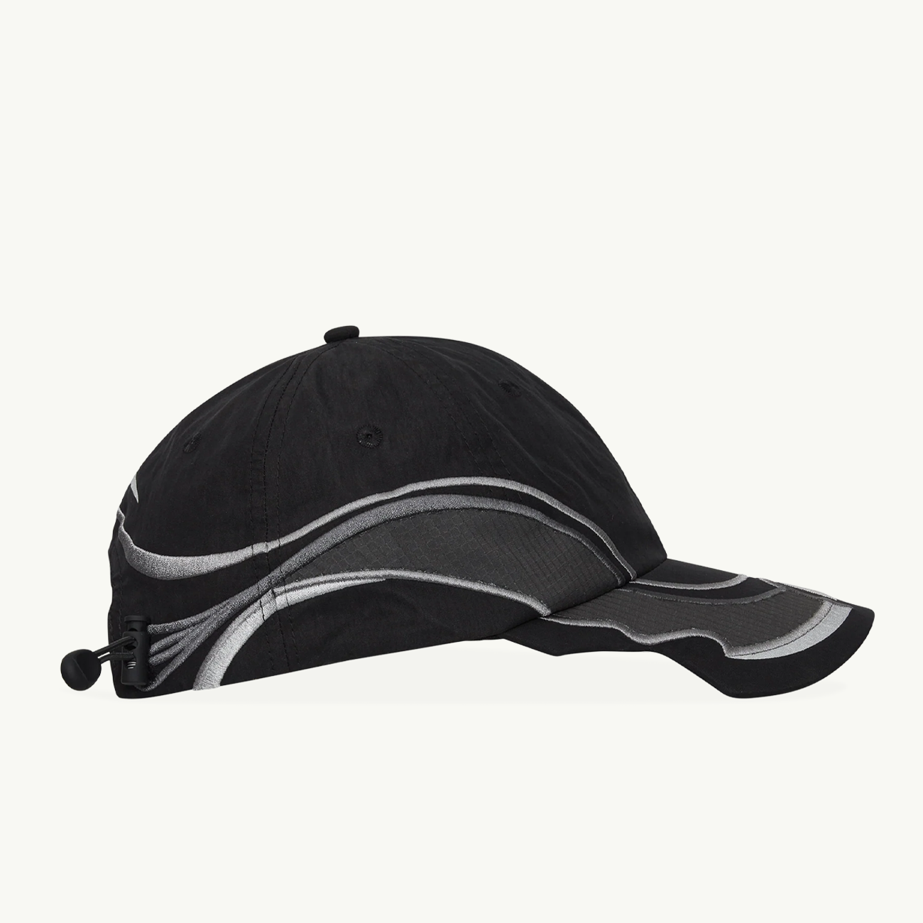 Pursuit 6 Panel Cap - Black