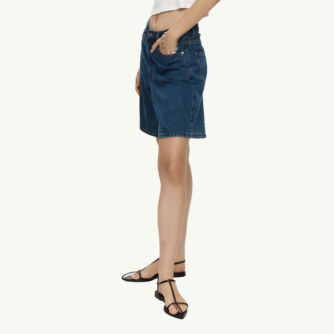 Relaxed Jean Short - Heritage Blue