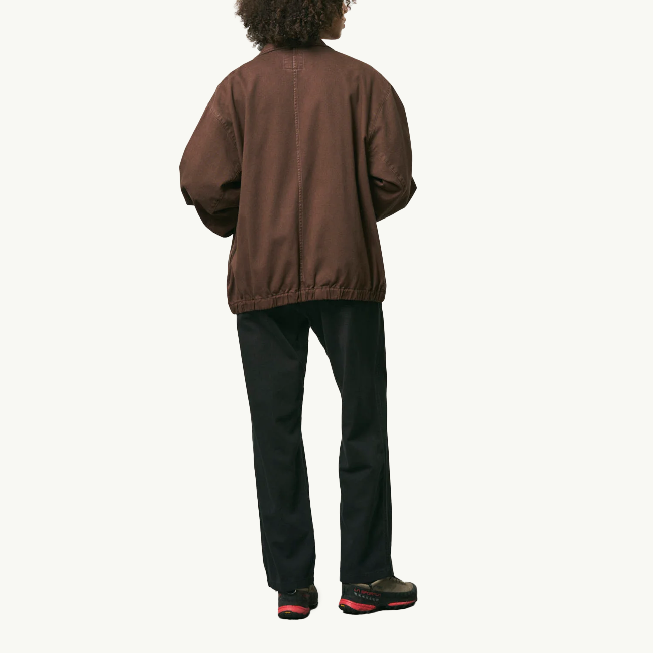 Twill Around Jacket - Brown Pigment