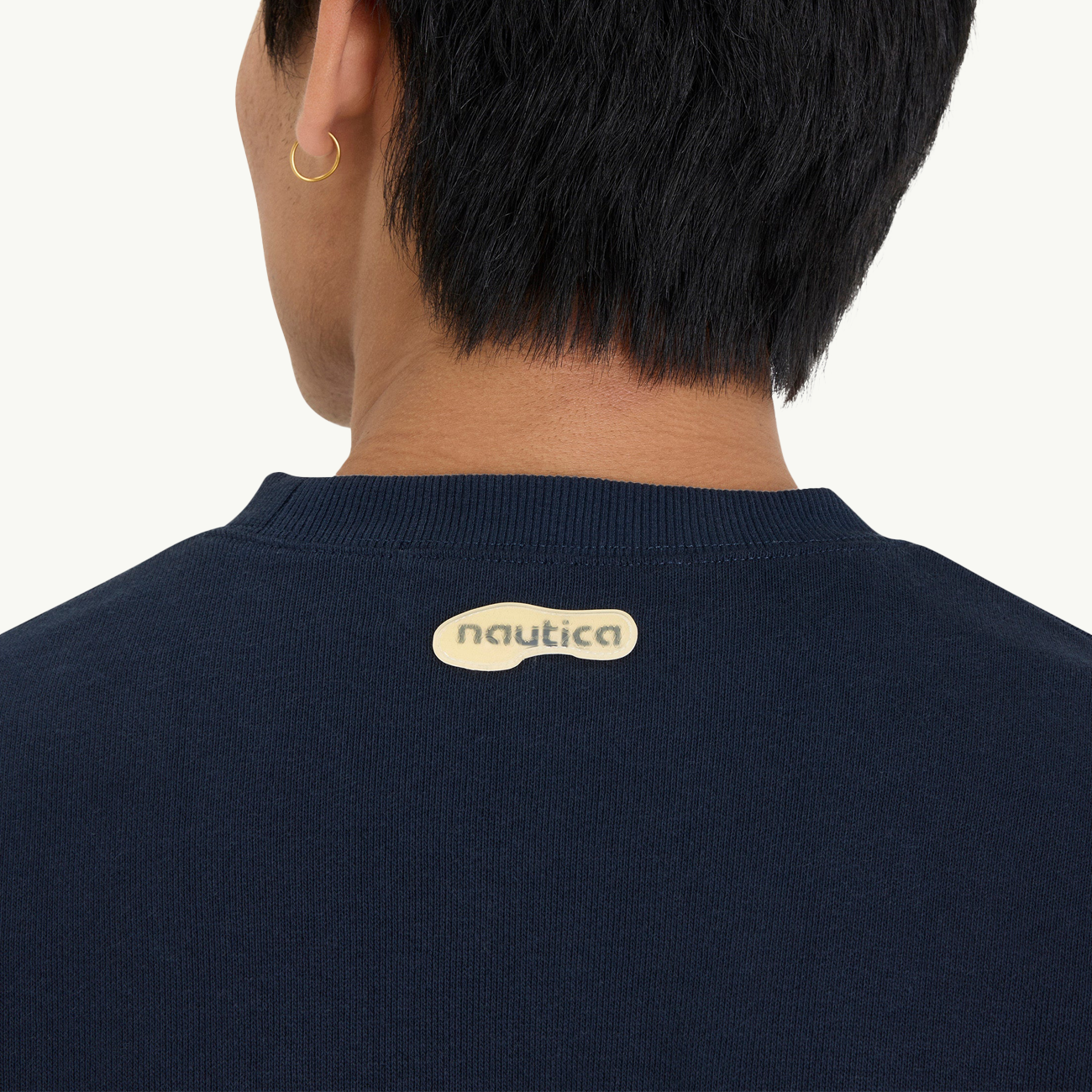 Nautica Japan x Reebok Heavyweight Crew Sweatshirt - Navy