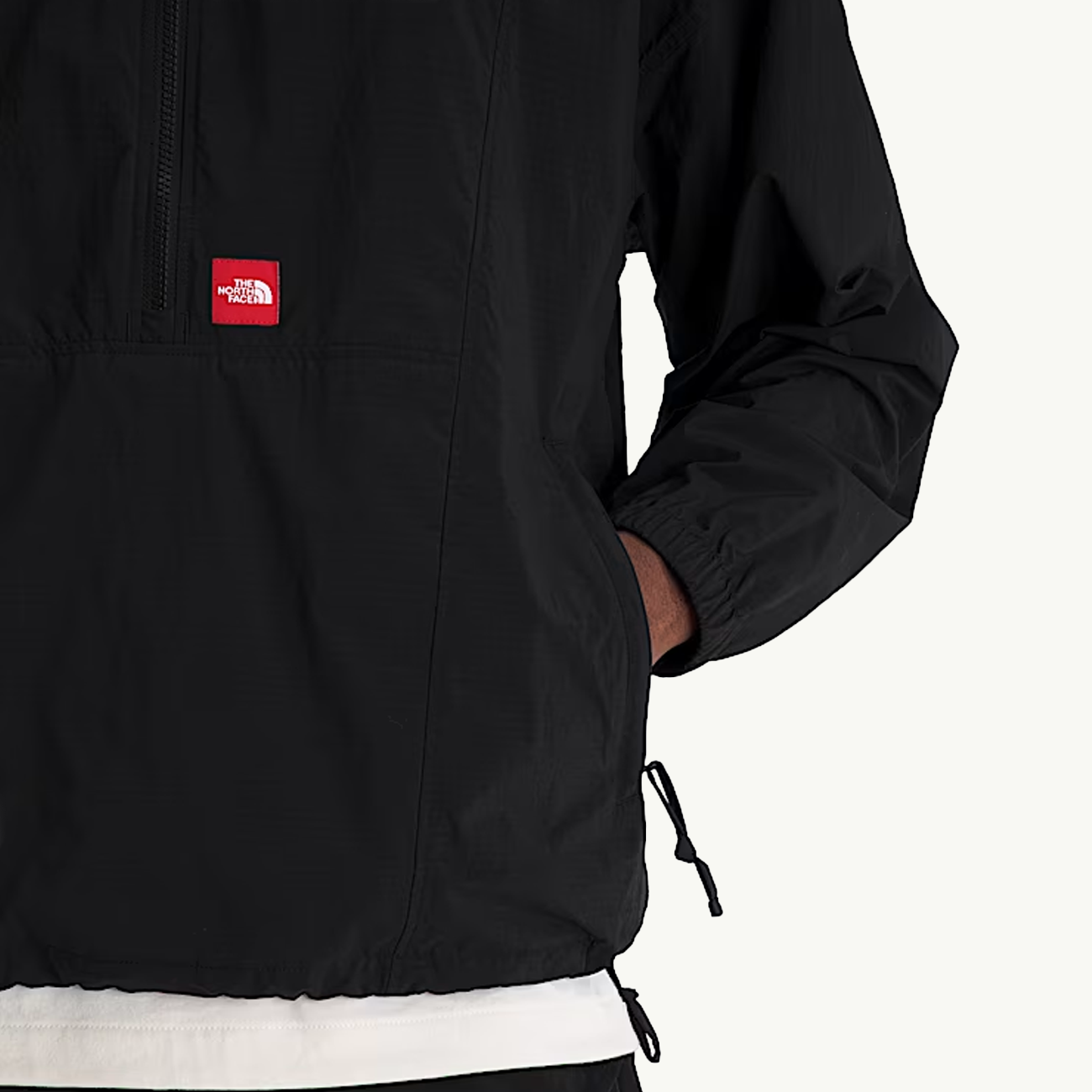 Red Box Taslan Jacket - Black