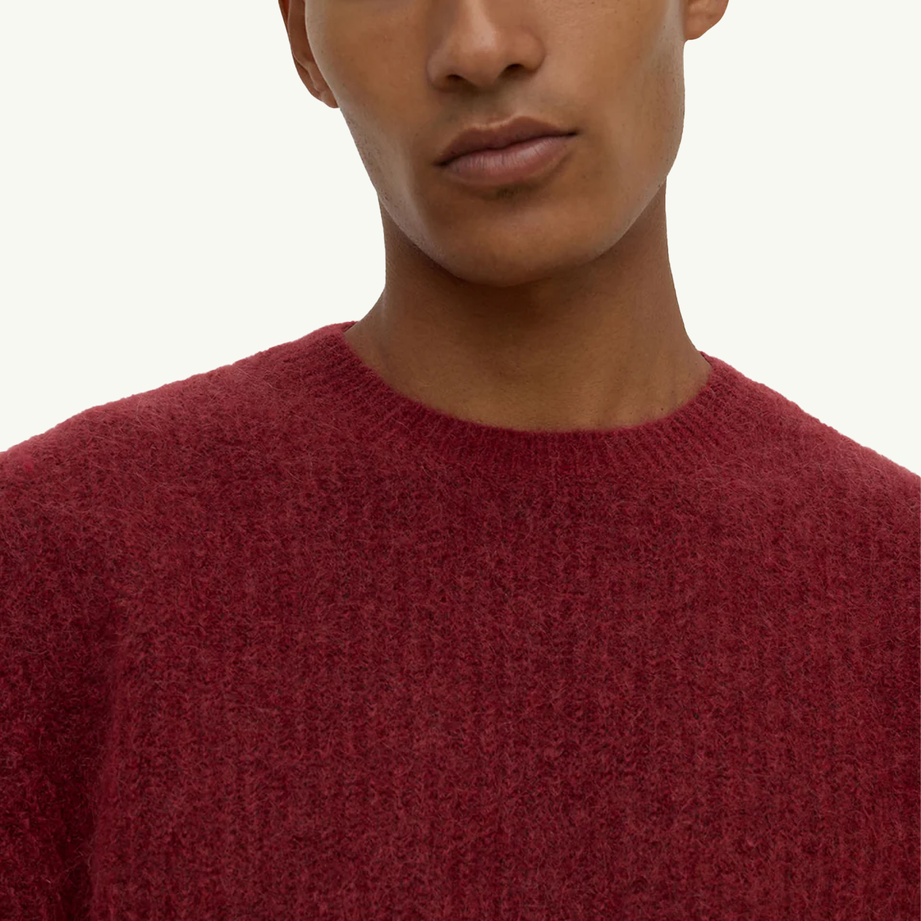 Francis Rib Knit - Brick