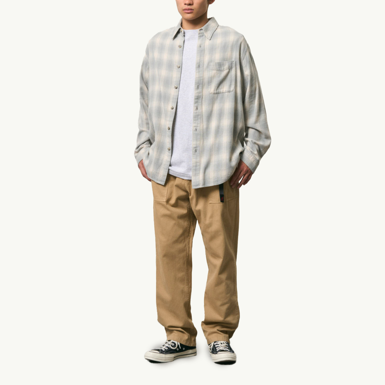 Piled Flannel Shirt - Storm