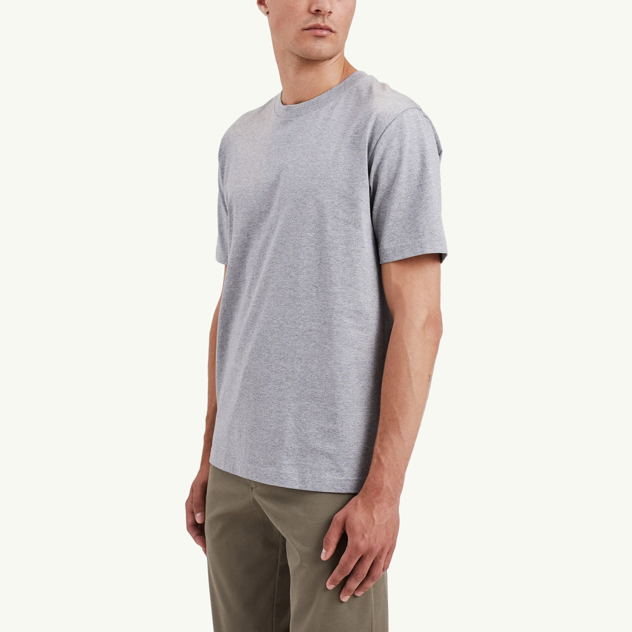 Norse Standard T-shirt - Grey Melange