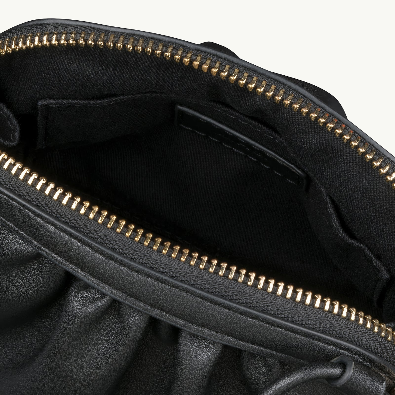 Ninon Small Drawstring Bag - Noir