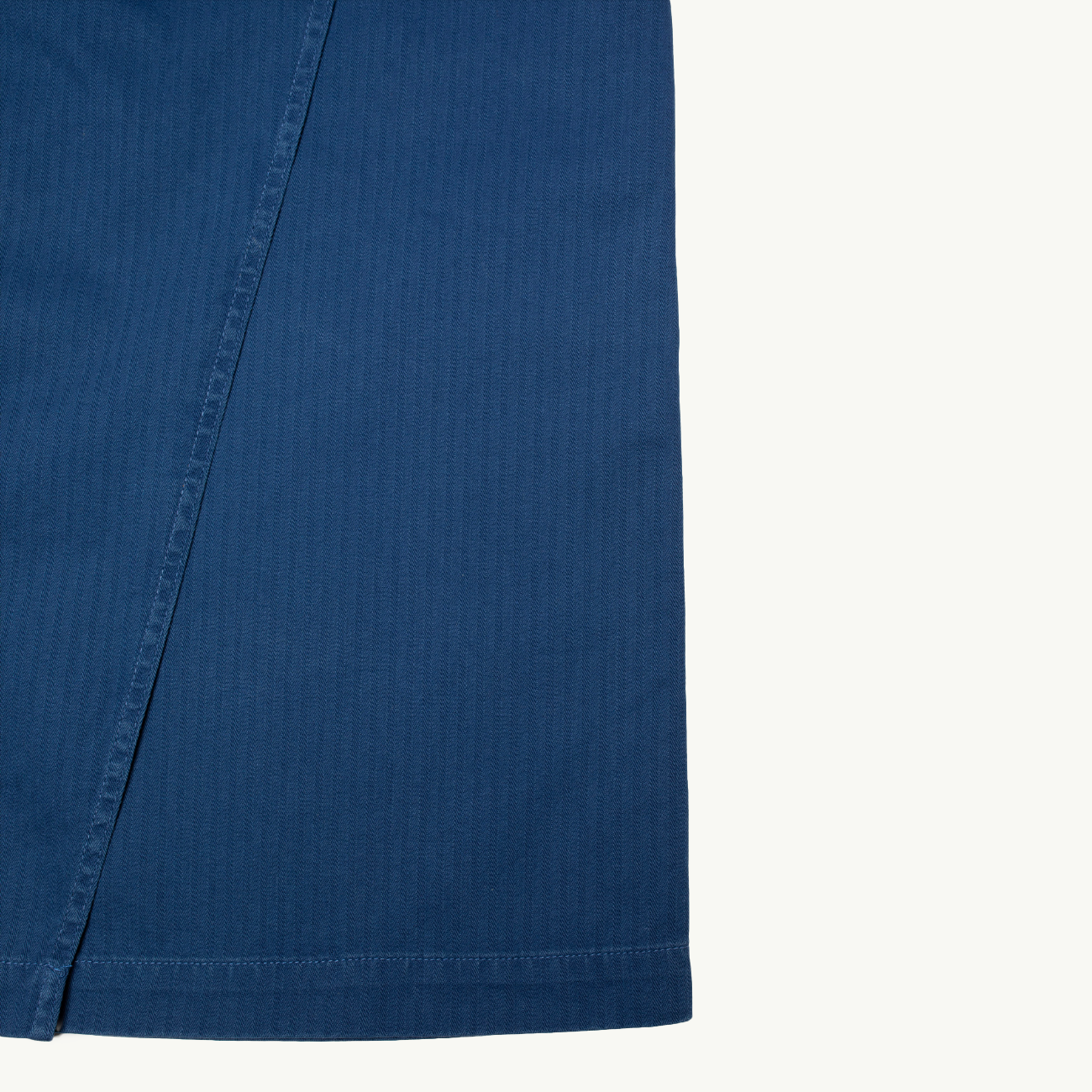 Irma Skirt Herringbone - Blue