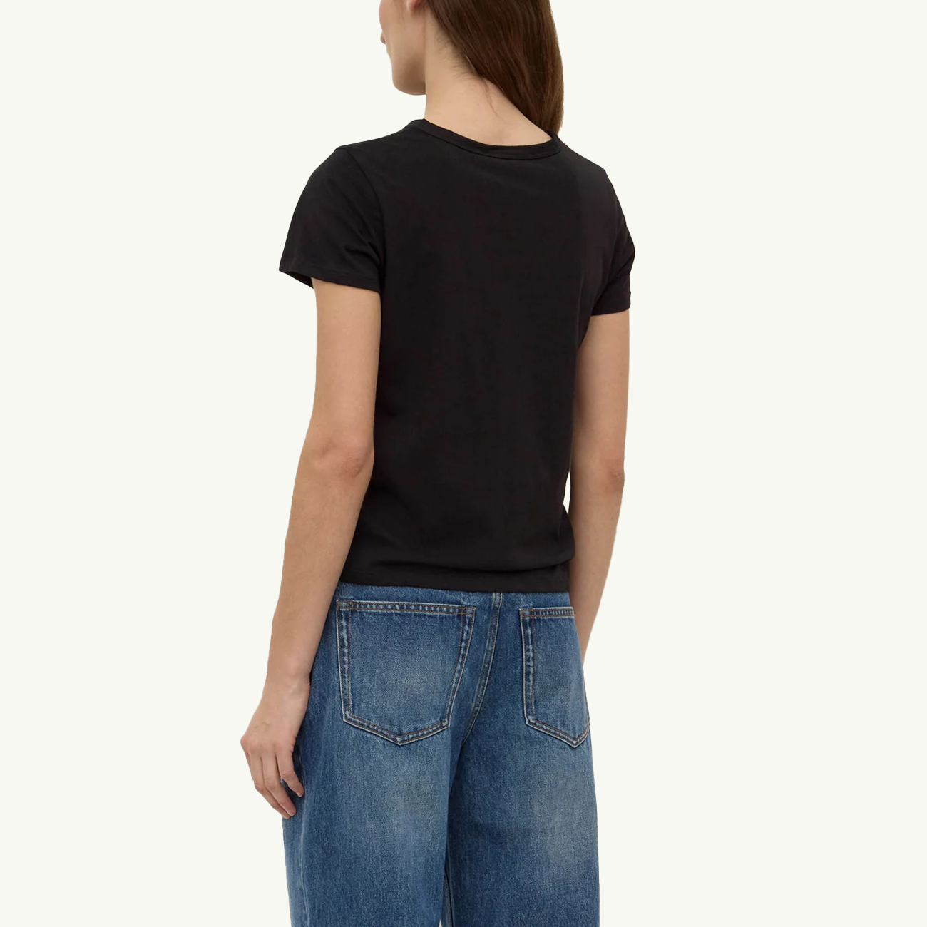 Indi Short Sleeve Tee - Black