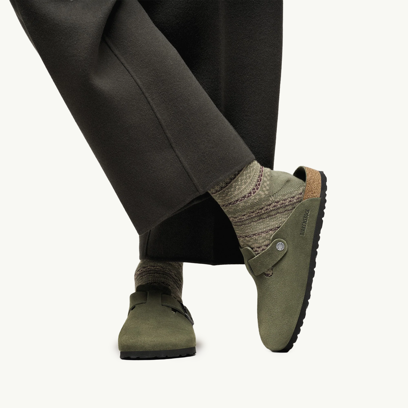 Boston SFB Suede Regular - Thyme