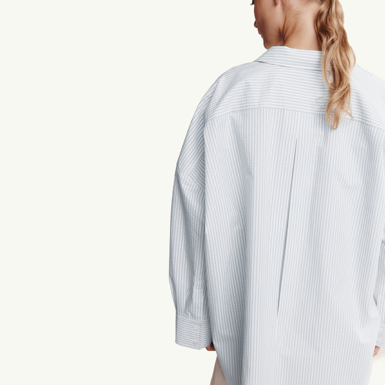 Mella Shirt - Mist Stripe