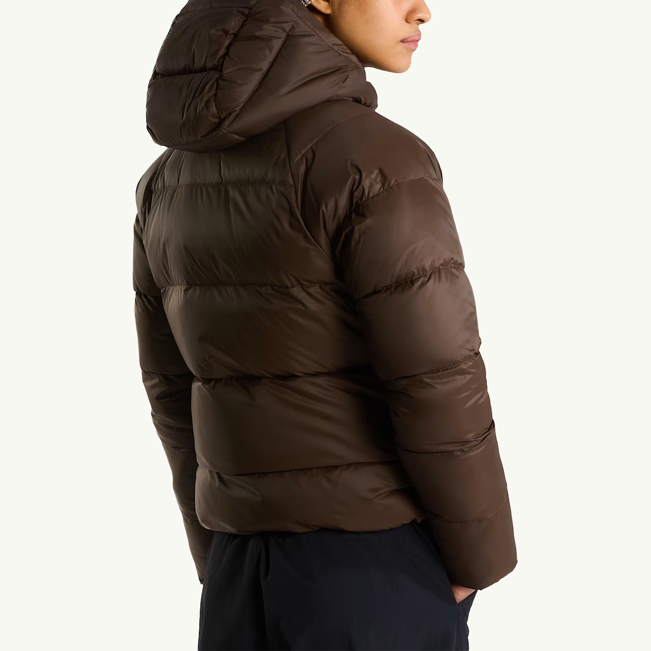 Women’s Hydrenalite City Down Hooded Jacket - Dark Chestnut